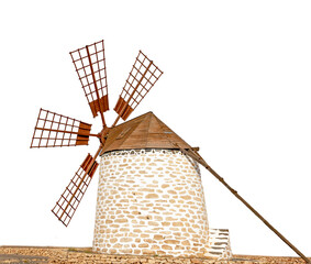 Old windmill cut out