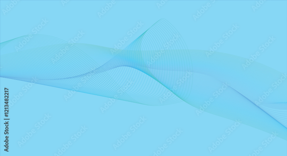 Poster abstract dynamic music wave. technology background. vector sound wave with lines. elements design ab