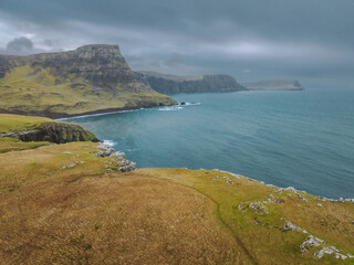 Waterstein Head at Isle of Skye, Scotland