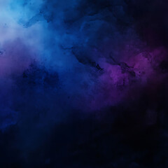Obraz premium A blue and purple background with a lot of paint splatters