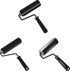 painting roller icon ready for painting
