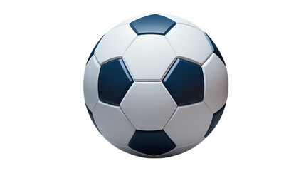 Fototapeta premium Football, with transparent background. Generative AI