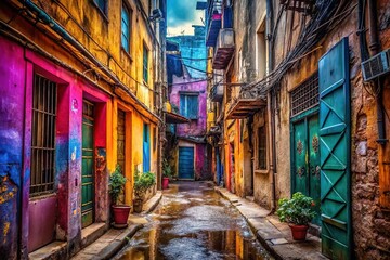 Fototapeta premium High-resolution APS-C mirrorless cameras capture urban exploration details perfectly.