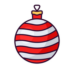 ball christmas filled style