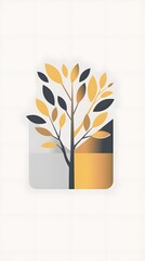 Neatly Organized Folder Icon with Intuitive Subfolder Tree Structure