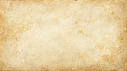 Obraz premium Aged Parchment Texture Beige, Square Composition, Vintage Paper Background, Grunge, Antique Aged paper, parchment texture