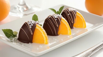 chocolate-covered orange slices