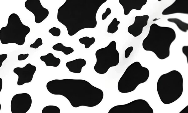 cow style animal print background in flag movement and other movements