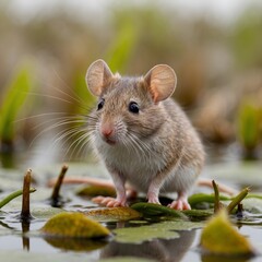 Intimate Beauty: The Salt Marsh Harvest Mouse in Detail