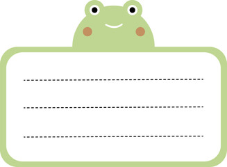 hand drawn cute label name for student