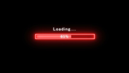 Loading Bar Illustration.