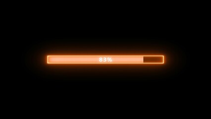 Loading Bar Illustration.