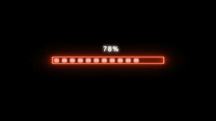 Loading Bar Illustration.