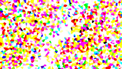 Modern abstract geometric mesh crystal and modern background.