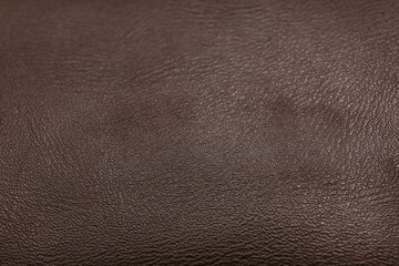 Fototapeta premium Closeup view of brown leather as background