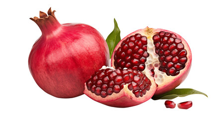 Juicy Red Pomegranate Fruit Seeds and Rind A Culinary and Healthy Delight