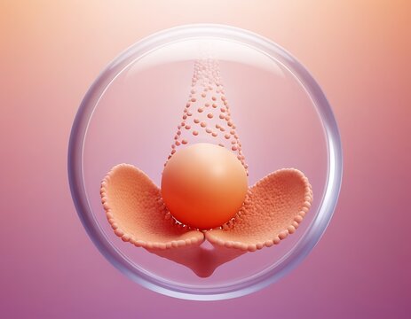 IVF, In vitro fertilization concept, Artificial insemination or fertility treatment
