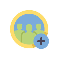 add group flat style