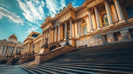 Palace of the Parliament in Bucharest, Romania