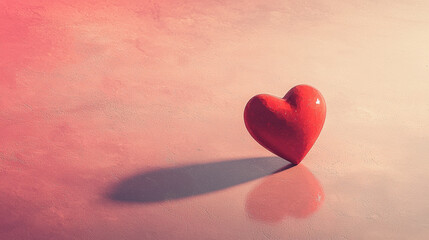 Fototapeta premium A valentine's Minimalist feeling 