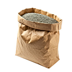 cement isolated on transparent background