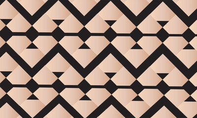 Geometric Shapes Background Different Color Combination