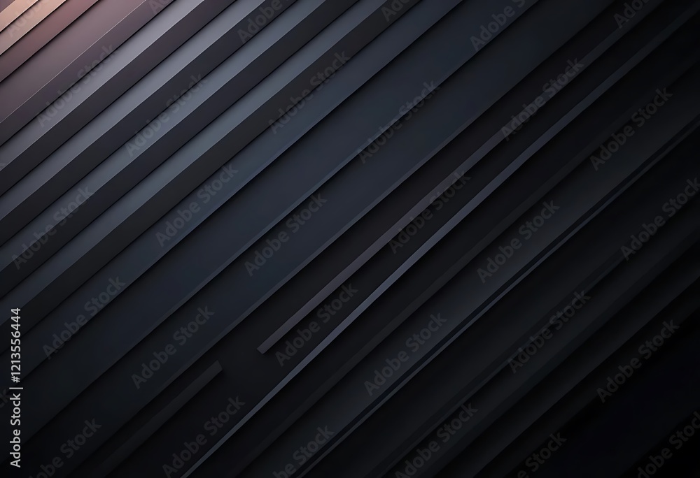 Aufkleber abstract diagonal lines dark gradient background