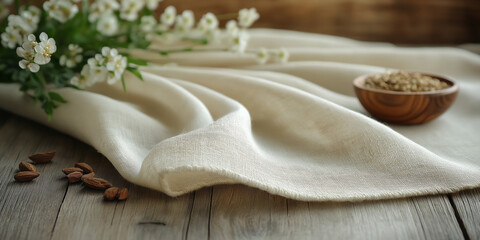 Gathering culinary ingredients rustic kitchen table food photography natural light close-up view fresh and wholesome recipes