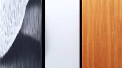 Textured Surfaces Subtle Light Play Neutral Color Palette. AI Generated