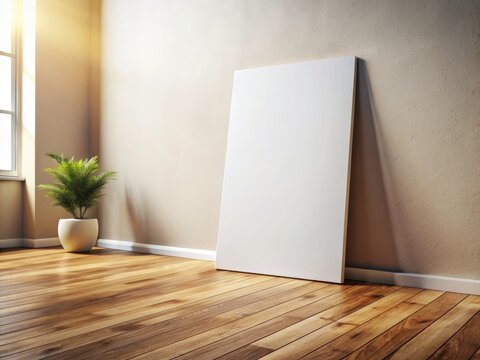 Customizable A2 Poster Mockup, Vertical Floor Display, Print Design Template, Poster Presentation,  A2 Size Mockup,  Floor Poster Mockup, Realistic Poster Mockup