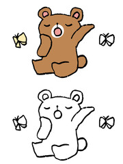 ペン風起きた熊