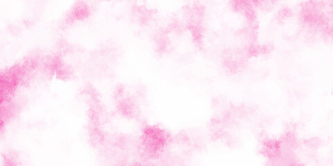 Pink backgrounds watercolor vintage grunge texture, Soft and cloudy watercolor stain of pink paint texture, brush painted watercolor abstract painting background, fresh and blurry pink cloud sky.