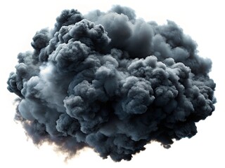 Isolated Black Storm Cloud PNG - Dramatic Drone Photography, Dark Sky, Weather, Meteorology, Cloud Formation