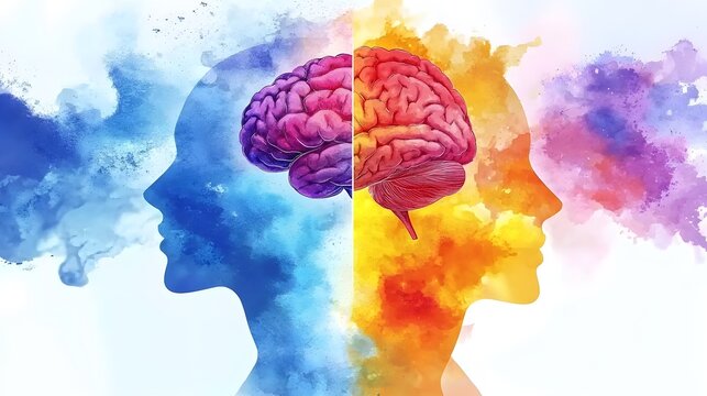 Vibrant digital showcasing the balance of nutrition exercise and mental health as key pillars of personal well being and self care