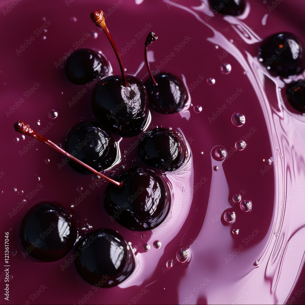 Poster here is the illustration based on your description a simple name for this image could be cherries sp