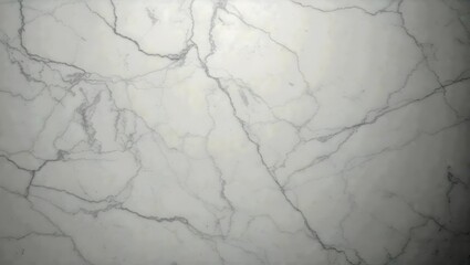 Obraz premium Serene White Marble with Organic Grey Veins and Soft Sheen