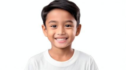 portrait of a smiling boy