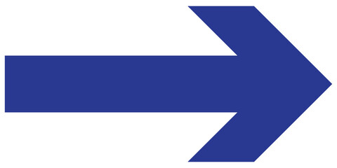 Fototapeta premium Long arrow. arrow pointing right site. large arrow pointing right. Bold thine long arrow. Vector illustration. eps 10.