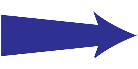 Obraz premium large forward or right pointing solid long arrow icon sketched as vector symbol 