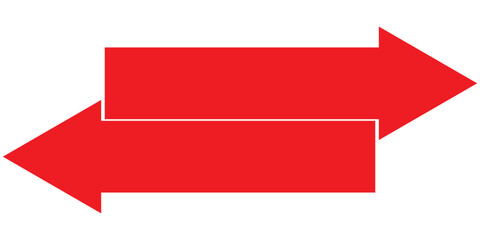 Double arrow vector icons set. Arrow icon