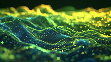 Global Network Connectivity with Glowing Data Links