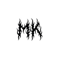 MK monogram logo design letter text name symbol monochrome logotype alphabet character simple logo