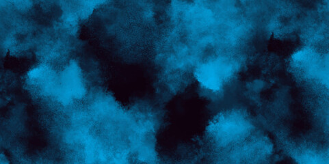 blue brush painted old grunge texture, Smoke in the dark blue texture, watercolor background concept design background with smoke, watercolor painted mottled blue background with vintage grunge.