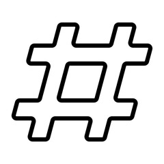 Hashtag Icon