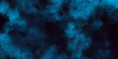 blue brush painted old grunge texture, Smoke in the dark blue texture, watercolor background concept design background with smoke, watercolor painted mottled blue background with vintage grunge.