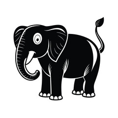 an elephant vector illustration