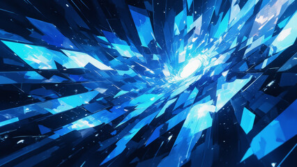 Fototapeta premium anime wallpaper abstract illustration background.