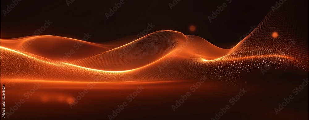 Poster futuristic digital background with technology and data