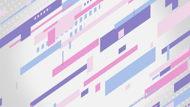 ポップなストライプの背景動画 / Colorful Stripe Pattern Background Loop
