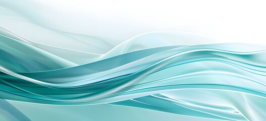 Obraz premium abstract blue waves
